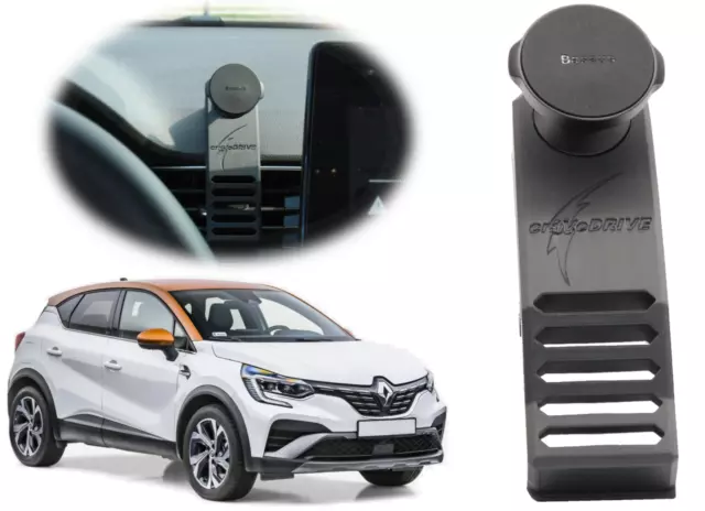 Magnético Soporte para Móvil para Renault Captur 2 (Ajustable de 360°)