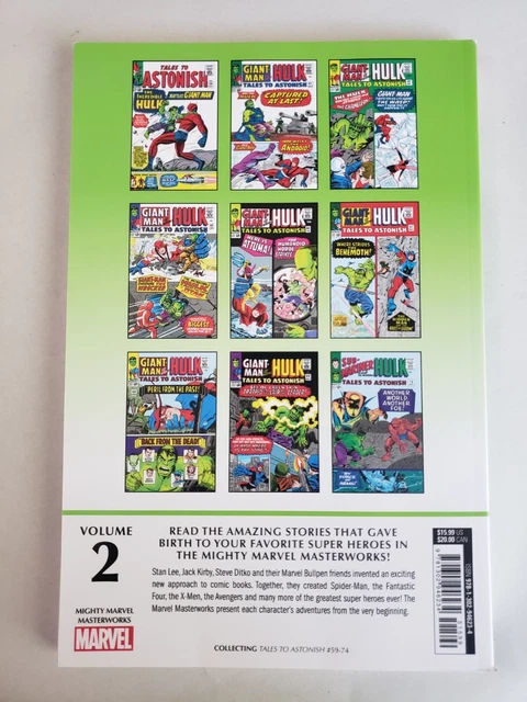 Mighty Marvel Masterworks The Incredible Hulk Volume 2 TPB 2