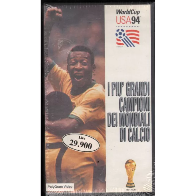 World Cup Usa 94: I Piu' Grandi Campioni Dei Mondiali Di Calcio VHS Univideo - 6