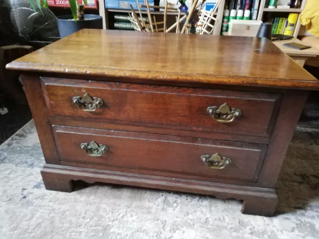 Titmarsh & Goodwin Antique Oak Furniture, 4 Items, TV Cabinet, Hall Table, Nest 2