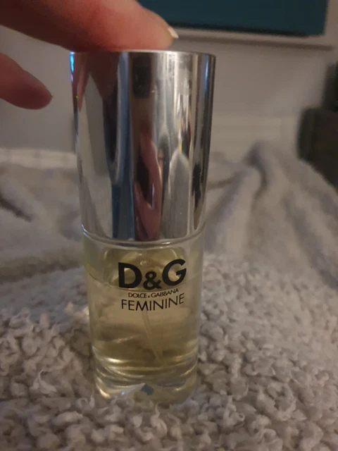 D&G DOLCE & Gabbana Feminine Eau De Toilette Spray 100ml Discontinued Used NB £ - PicClick UK D&G DOLCE & Gabbana Feminine Eau De Toilette Spray 100ml Discontinued Used NB £ - PicClick UK