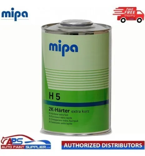 MIPA H5 2k HARTER EXTRA FAST HARDENER 2K ACRYLIC  Activator Car Paint 1 LTR
