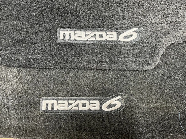2008 Mazda 6 OEM Floor Mats Black Set of 4 Original