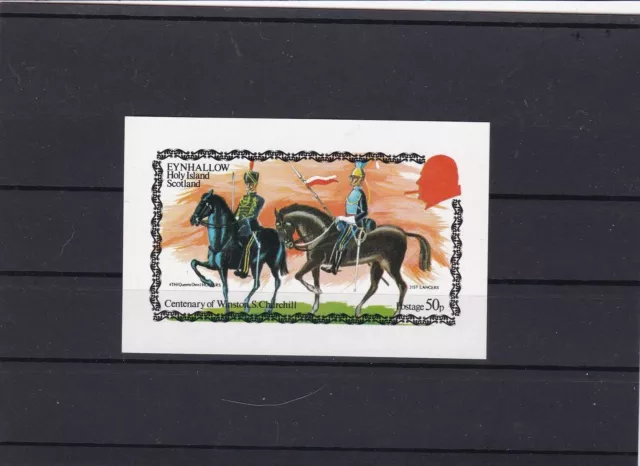 holy island scotland mint never hinged stamp ref 16593