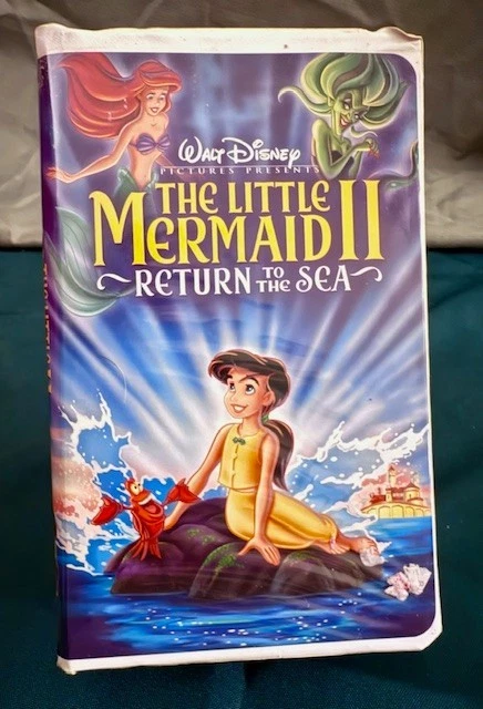 THE LITTLE MERMAID II: Return to the Sea (VHS, 2000) - Disney Clamshell ...