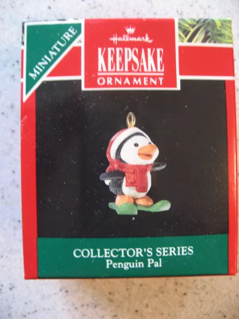 Hallmark Keepsake Penguin Pal Miniature Christmas Ornament 3rd in the Series