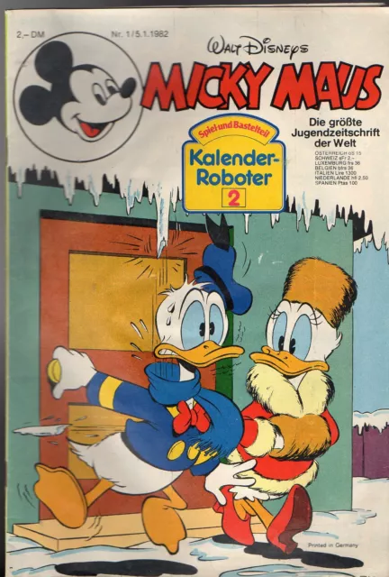 Micky Maus   Sie Wählen  1 Heft aus 1982 ab 5 auktionen portofrei