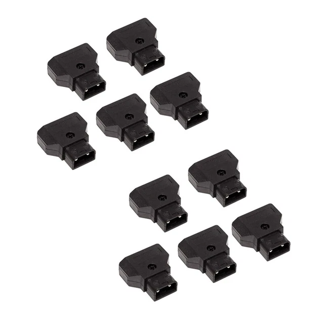 10 ud. D-Tap Dtap Male conector de cable recable batería E9F8