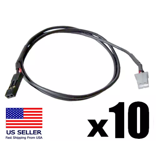 Lot of 10pcs 2-Pin/2-Pin SPDIF Audio Cable Video Graphics