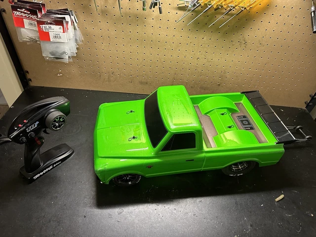 Traxxas Drag Slash 1/10 2WD RTR No Prep Truck w/1967 Chevrolet C10 Body (Green)