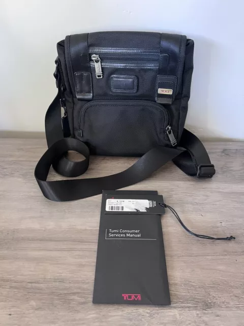 Tumi Shoulder Bag 22306DH Alpha Bravo Barstow Cross Body Crossbody Nylon GREAT