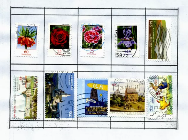 lotto serie  collezione raccolta  varietà francobolli stamps Germania