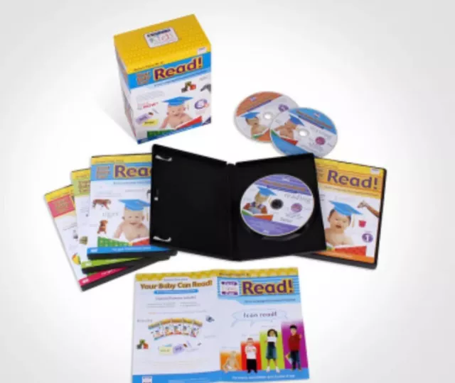 Your Baby Can Read Early Language Interactive Development System 5 Dvd Set New!