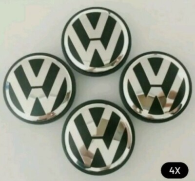 Volkswagen Coprimozzo VW tappi diametro 65mm made in Germany  3B7601171 4 pz  hubcap VW 