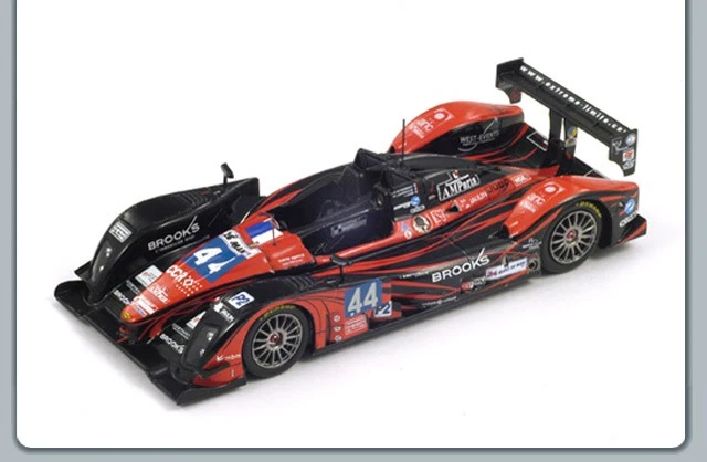 Spark 1:43 Norma M200P Judd BMW #44 #24 Le Mans 2011 S2538 model auto