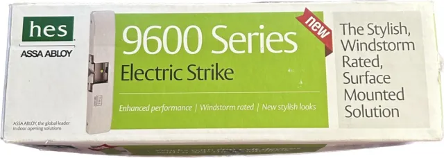 HES 9600 Series Surface Mounted Electric Strike, Windstorm Resistant