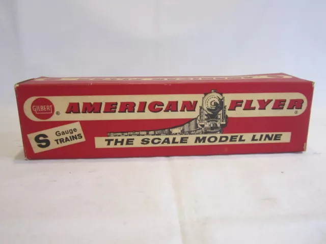 Vintage Post WW2 AC Gilbert American Flyer S Gauge Trains #25071 Tie Car BOX 2