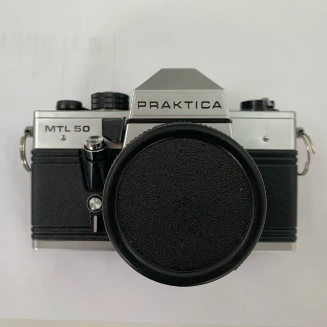 VINTAGE PRAKTICA MTL50 35mm Camera with Domiplan Automatic Lens 2.8 50