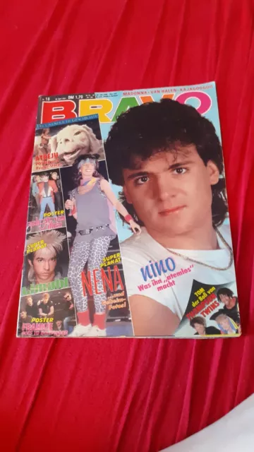 Bravo 18 von 1984, Nena, Nino,Kajagoogoo,Billy Idol,Udu,Madonna,Limahl, Kershaw
