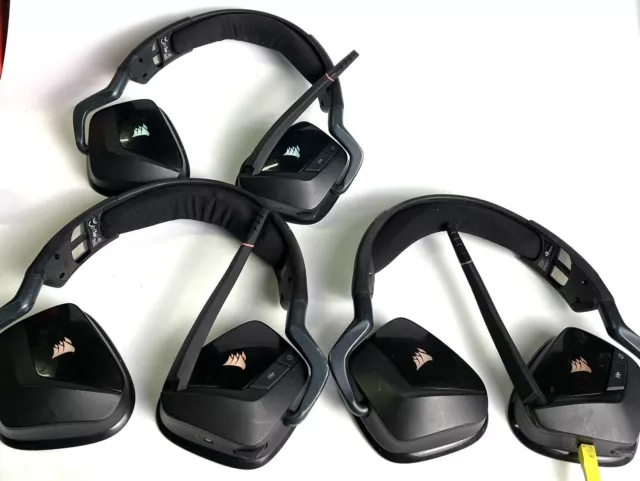 CORSAIR RDA0011 Wireless Stereo Gaming Headset No Dongle Set Of 3