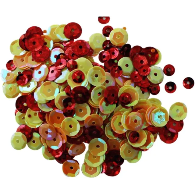 Clear Scraps Sequin Multi Pack 350 To 400 Pieces - Summer