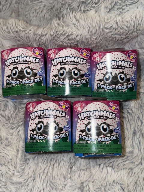 MINI HATCHIMALS COLLEGGTIBLES Temporada Escotilla Brillante Lote