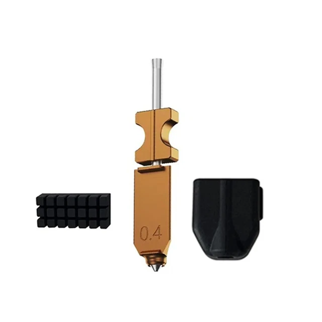 Flashforge 300°C Hogesnelheids Nozzleset met Snelle Vervanging voor AD5X 3D-printer (0.4mm
