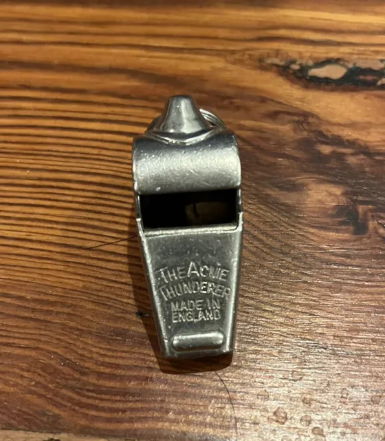 Vintage Whistle "The Acme Thunderer" Made in England