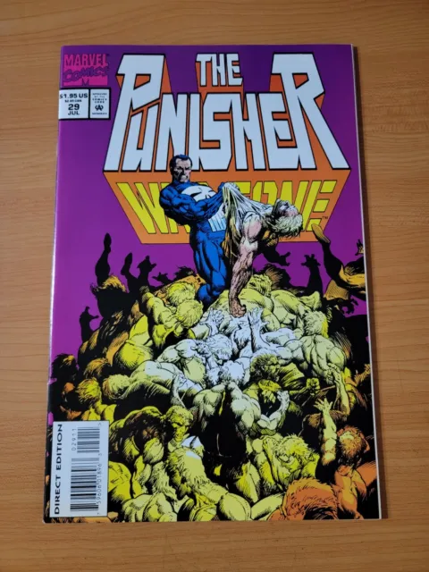 Punisher War Zone #29 Direct Market Edition ~ NEAR MINT NM ~ 1994 Marvel Comics