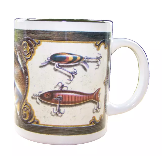RIVERS EDGE PRODUCTS Fishing Lure Coffee Mug by Jon Wright Fishing