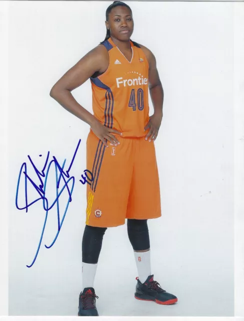 SHEKINNA STRICKLEN Signed 8.5 x 11 Photo Signed REPRINT Basketball WNBA Sun