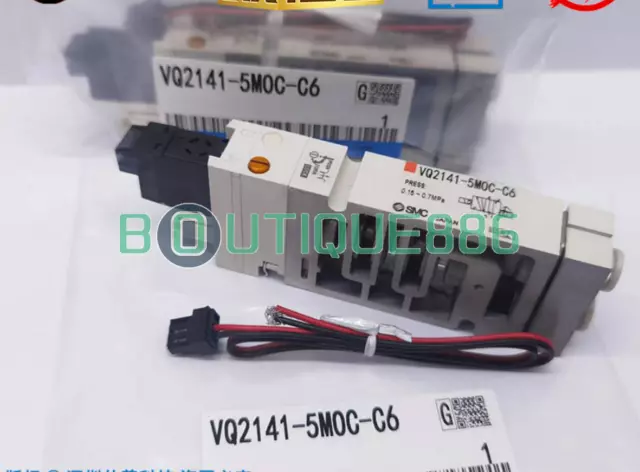 1PCS NEW FOR SMC solenoid valve VQ2141-5MOC-C6