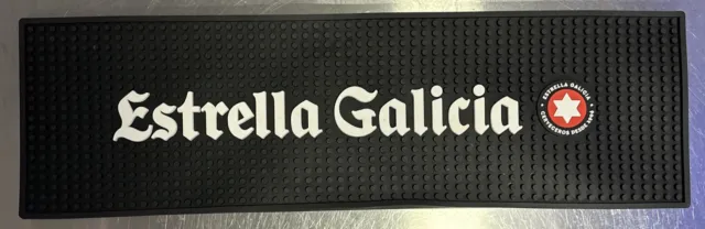 Estrella Galacia Rubber Bar Pub Runner Mat Branded Genuine