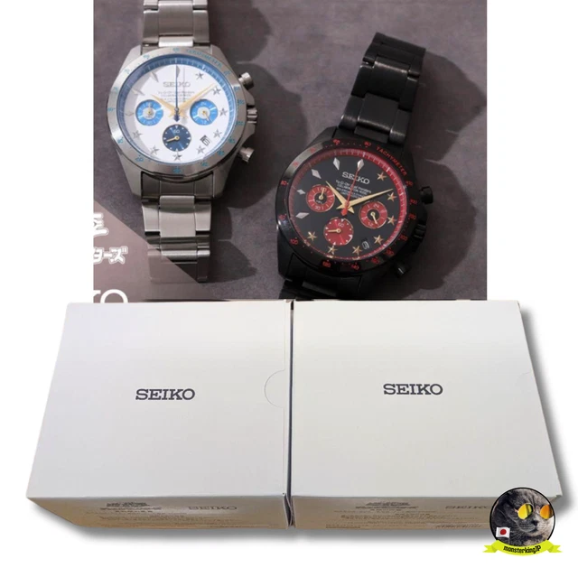 SEIKO YUGIOH! YUGIOH Watch blueeyed white dragon RedEyes Black