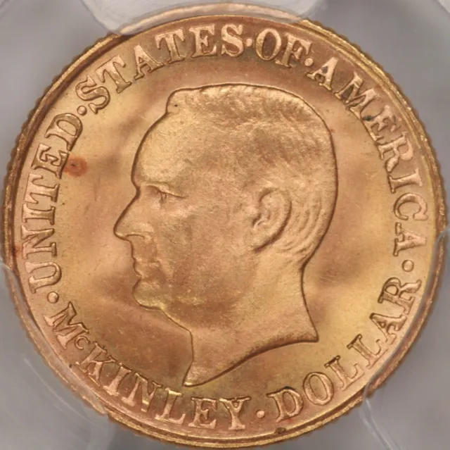 1917 McKinley Commem Gold $1 PCGS MS66