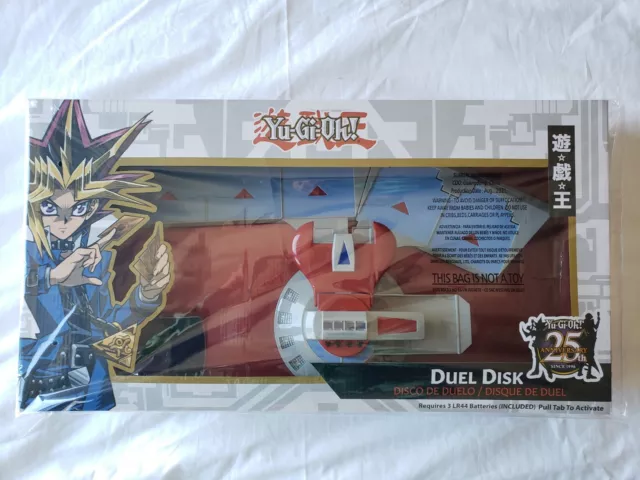 YuGiOh Duel Disk Card Launcher SDCC Yugi & Kaiba 2021 25th Anniversary IN HAND