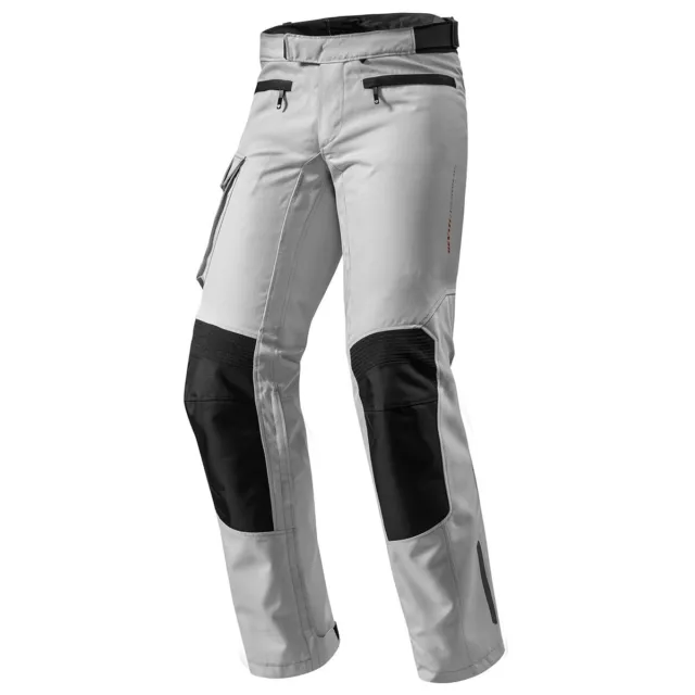 Revit Enterprise 2 Standard Leg Motorbike Textile Trousers Silver