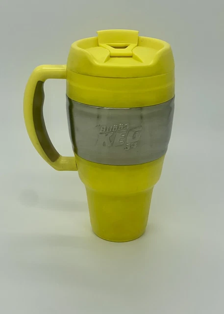 Bubba Keg - 34 oz 1 L Stainless Steel Insulated Mug - Yellow Travel Coffee Mug