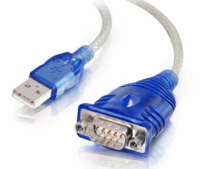 ASTROTEK USB to Serial RS232 DB9 Com Port 9Pin Converter Adapter Cable for POS S