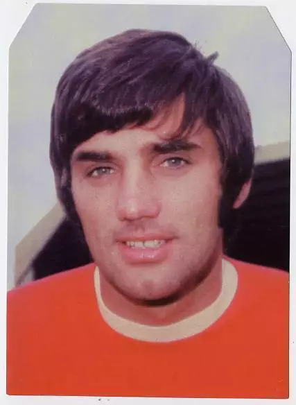 Scarce Trade Card of George Best, Football 1997