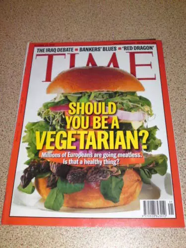 TIME MAGAZINE - VEGETARISCH - 14. Oktober 2002