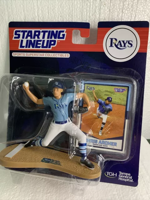 Starting Lineup Chris Archer Tampa Bay Rays Sports Collectible