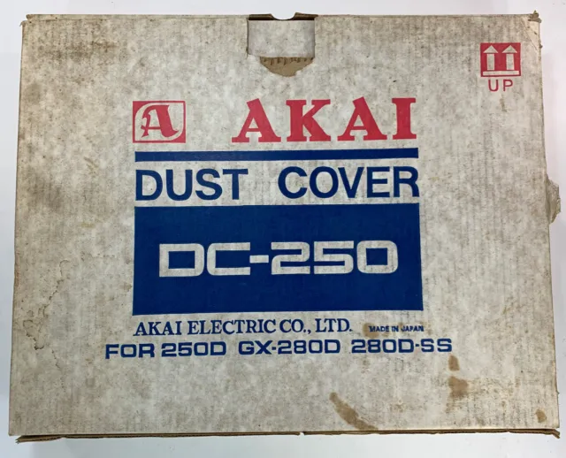 DUST COVER FOR AKAI GX-280D 280D-SS 250D Reel To Reel Has Cracks REaD  $59.99 - PicClick