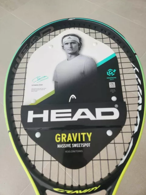 Brand New HEAD Gravity MP 2021 Tennis Racquet (4 3/8) RRP $379