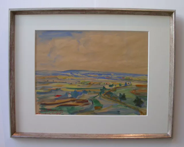Anton Peschka   (1885 - 1940)   "Österreichische Landschaft"