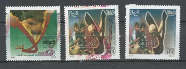 Iraq  Mnh Stamps With Color And Print Varieties Lot (Irak 471)