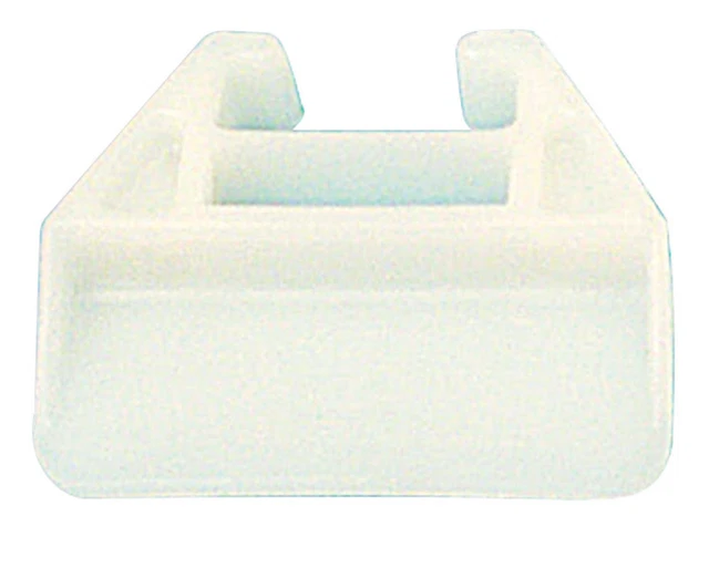 Guide De Glissière De Tiroir Prime-Line Polyéthylène - Dimensions 2-7/16" L X 1-7/8" H - Neuf Sous Emballage
