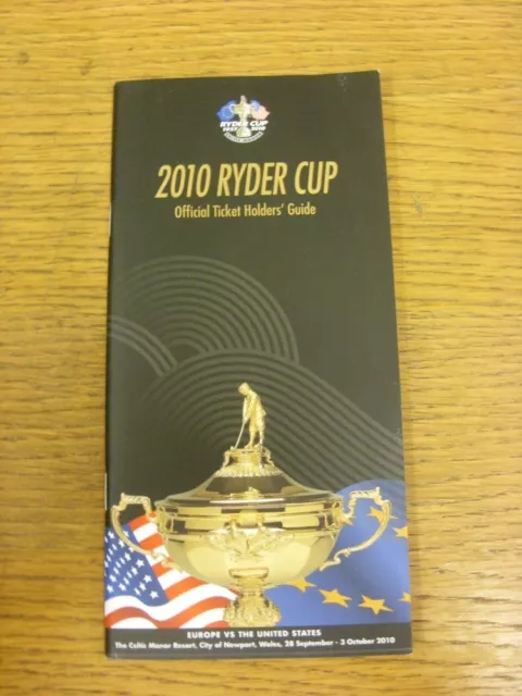 28/09/2010 Golf: Ryder Cup - Europe v The United States, Official Ticket Holders