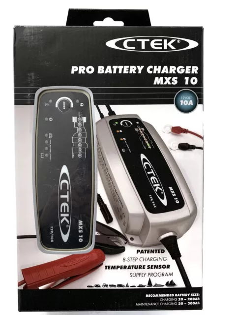 CTEK MXS 10 Batterie Ladegerät 12V MXS10 BIS ZU 300AH