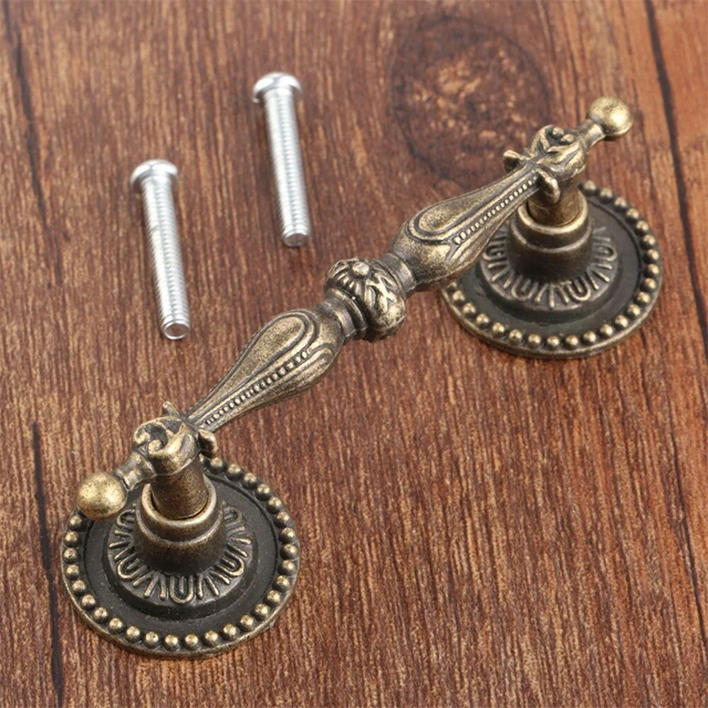 Classic Furniture Cabinet Drawer Knob Cupboard Dresser Wardrobe Door Pull Handle
